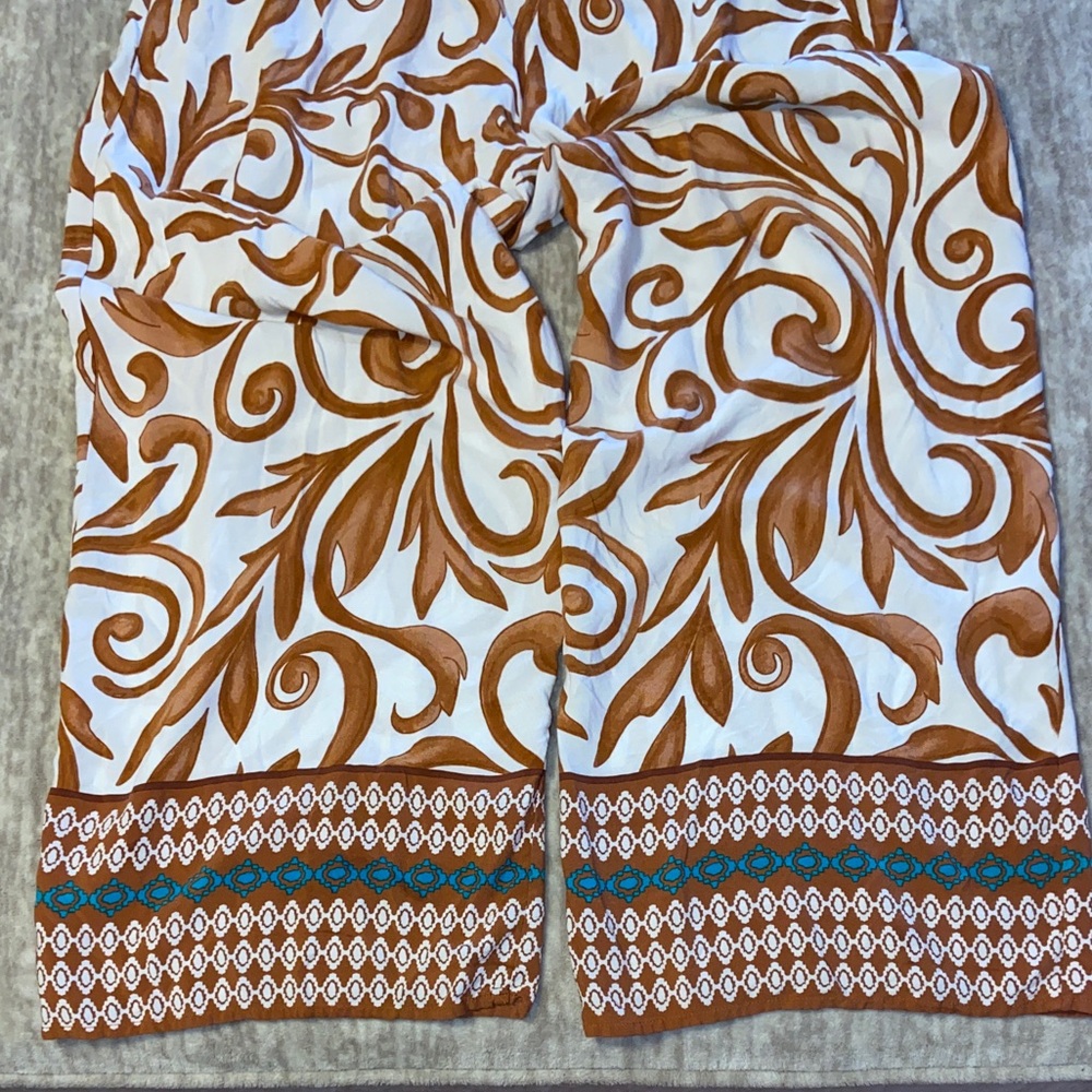 Cece Lightweight Patterned Pant - image 4